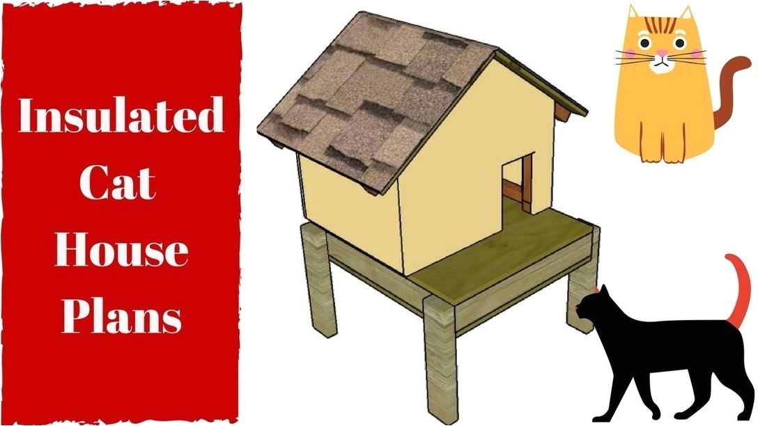 insulated cat house plans