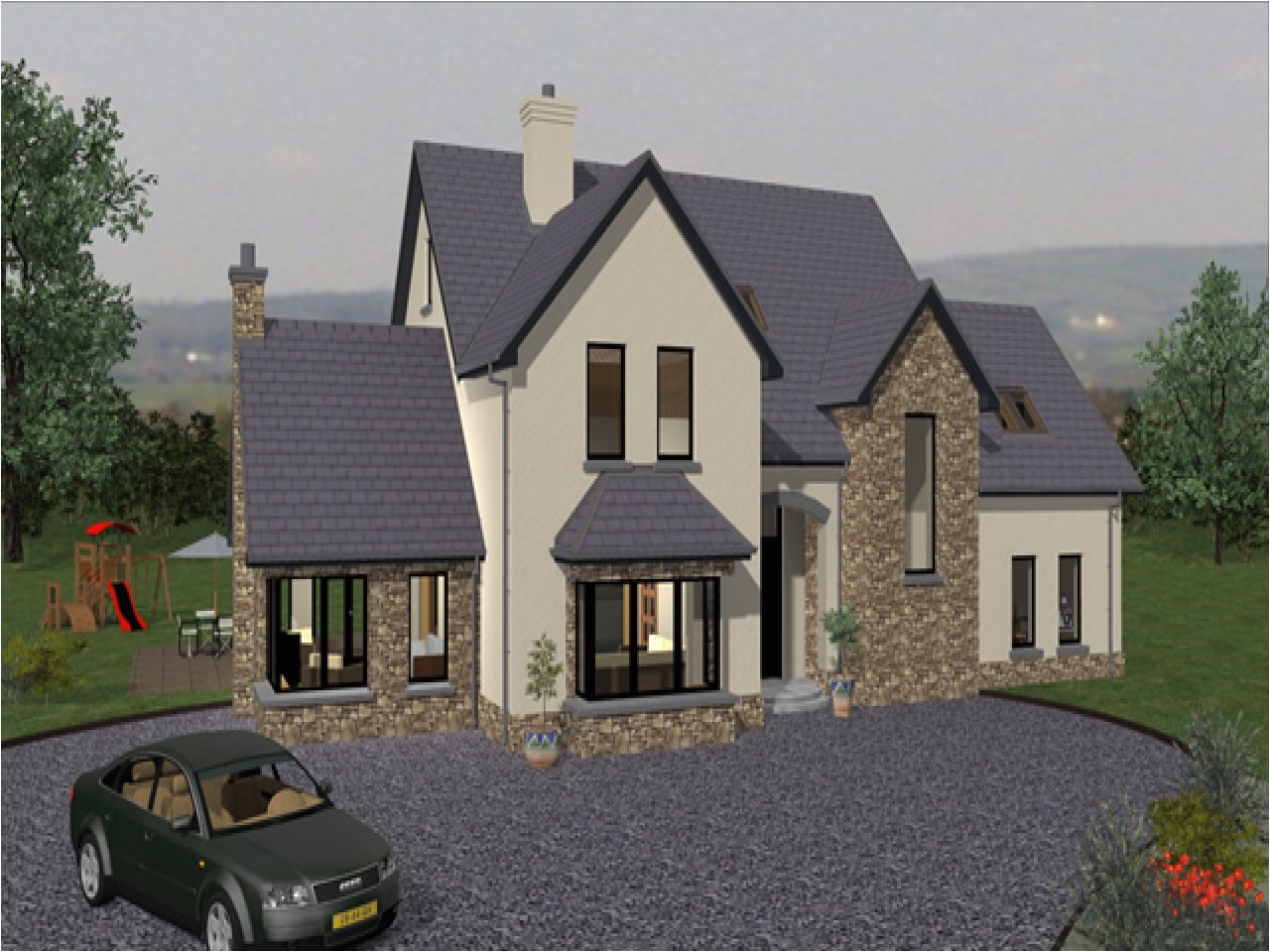 traditional irish cottage house plans