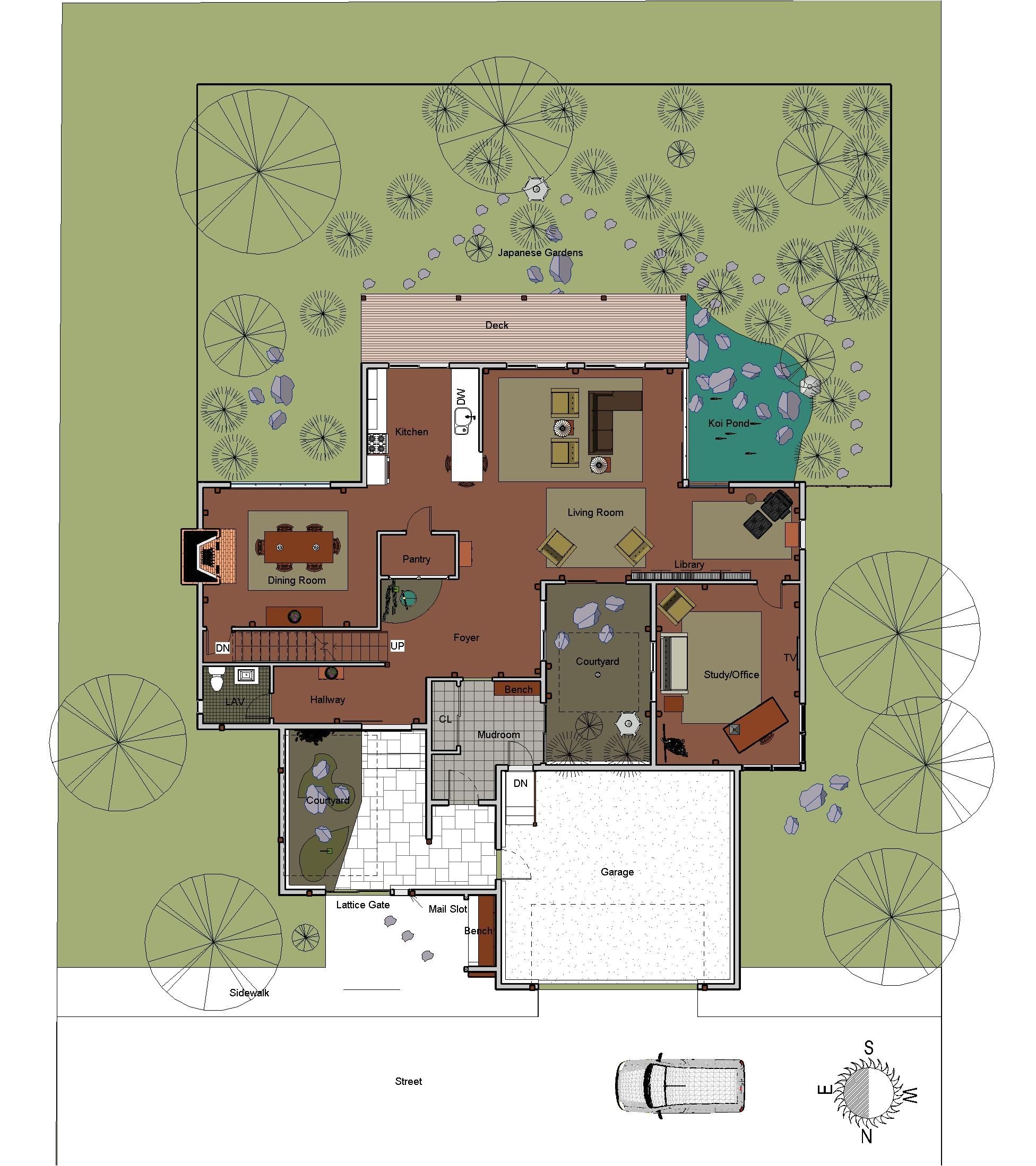 Japanese Small House Floor Plan