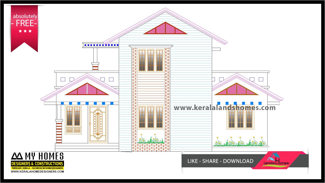 kerala house plans free download
