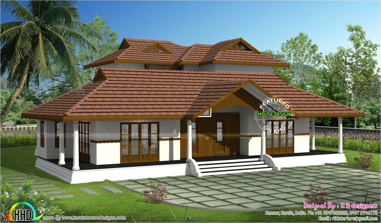 Kerala Traditional Home Plans with Photos Kerala Traditional Home with Plan Kerala Home Design and