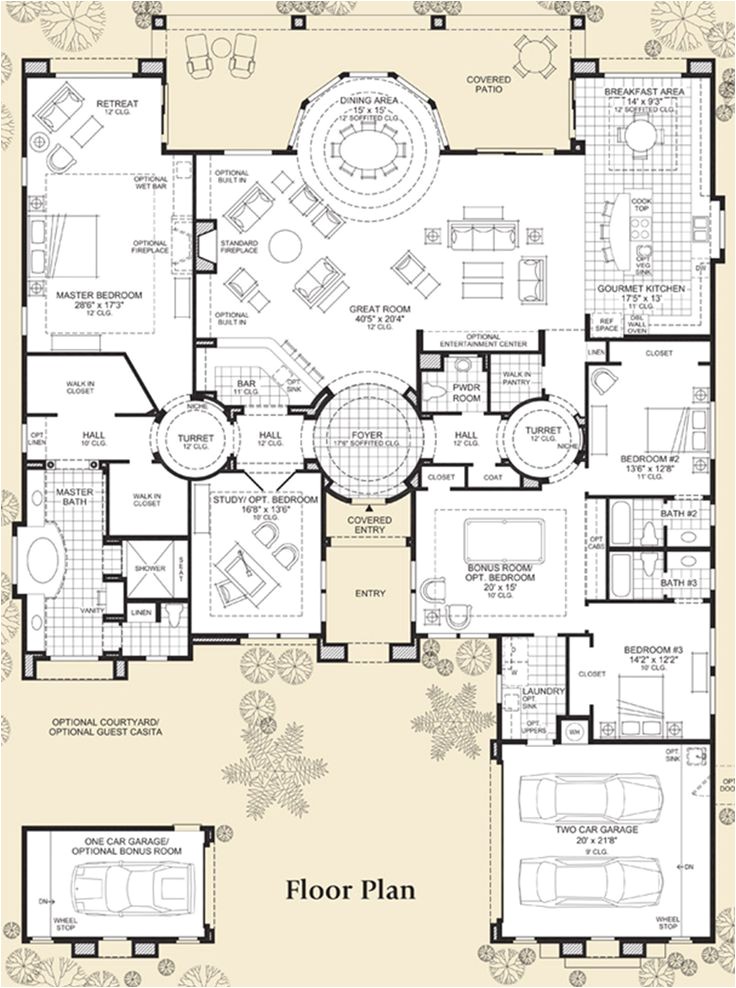 luxury floor plans