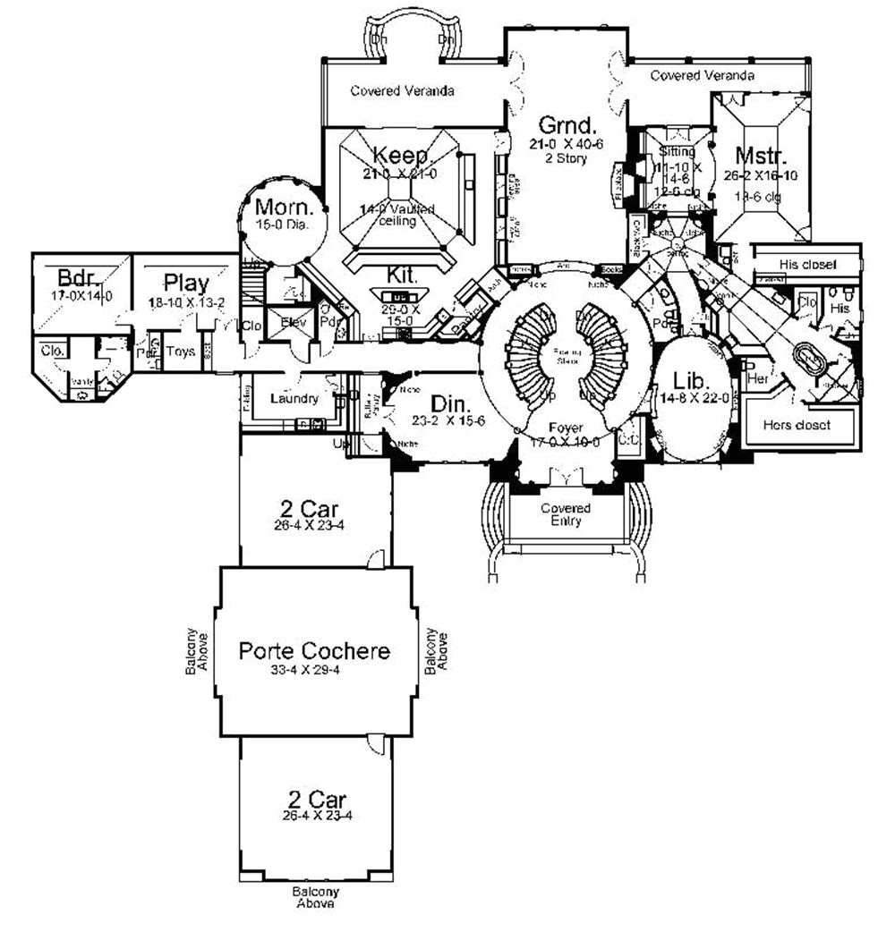 nice large home plans 6 large luxury house floor plans