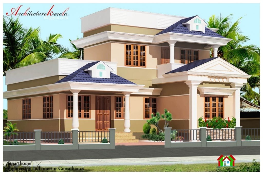 beautiful new style home plans in kerala