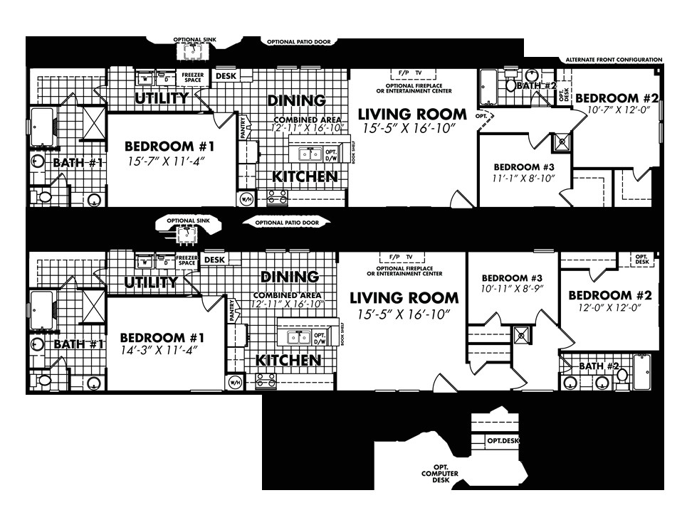 legacy mobile home floor plans