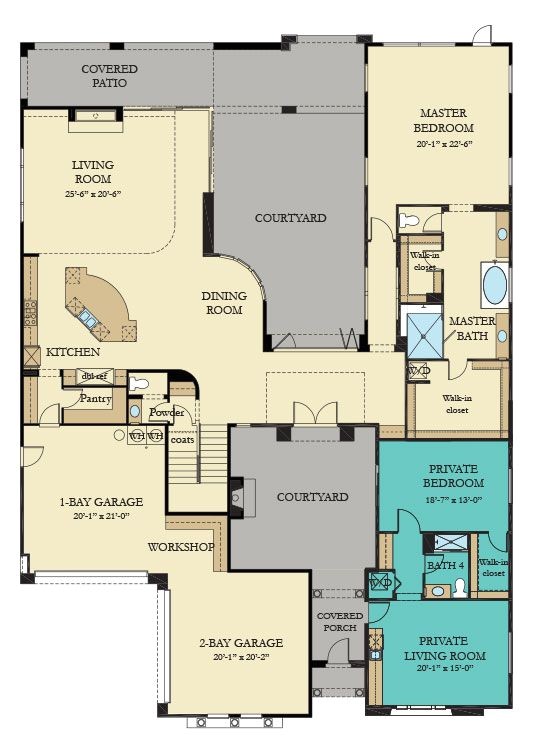 Lennar Home within A Home Floor Plan