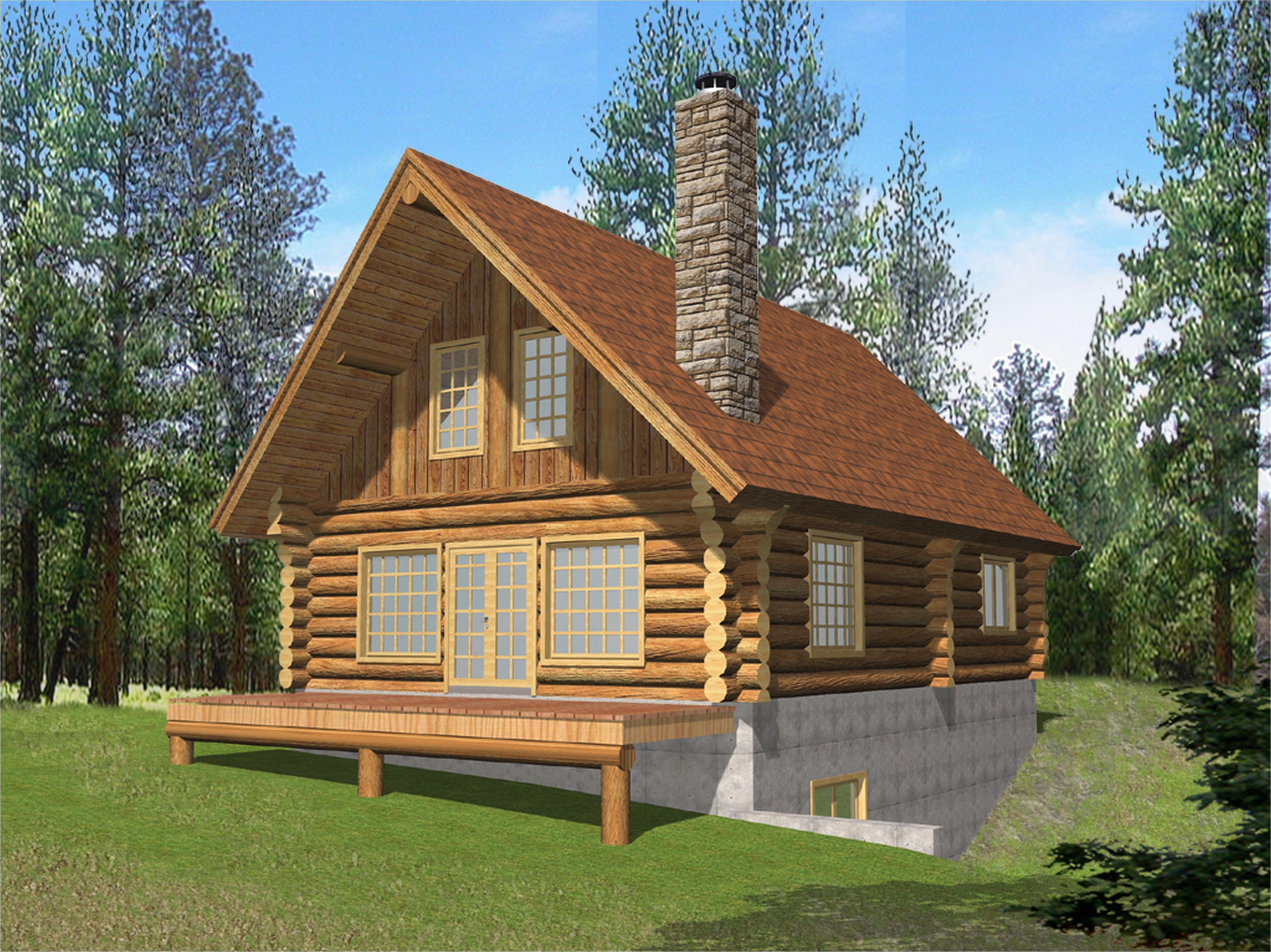log home plans with loft