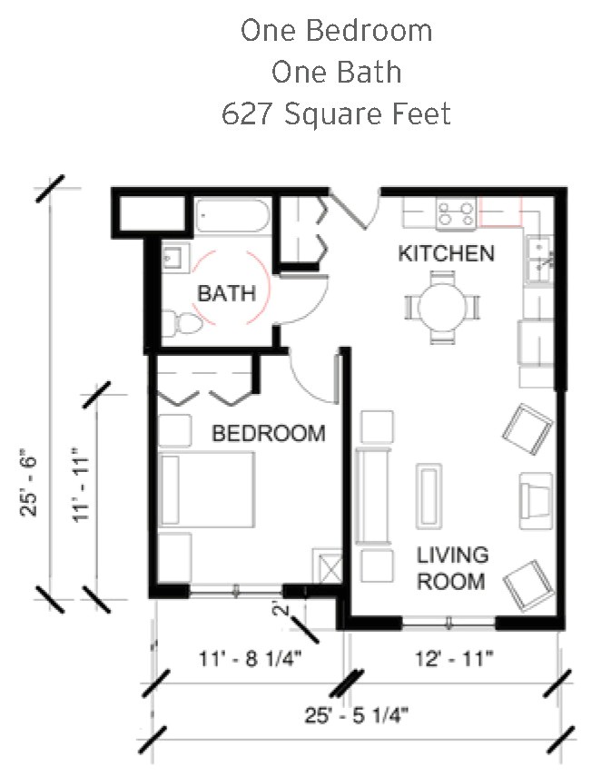 low income housing floor plans