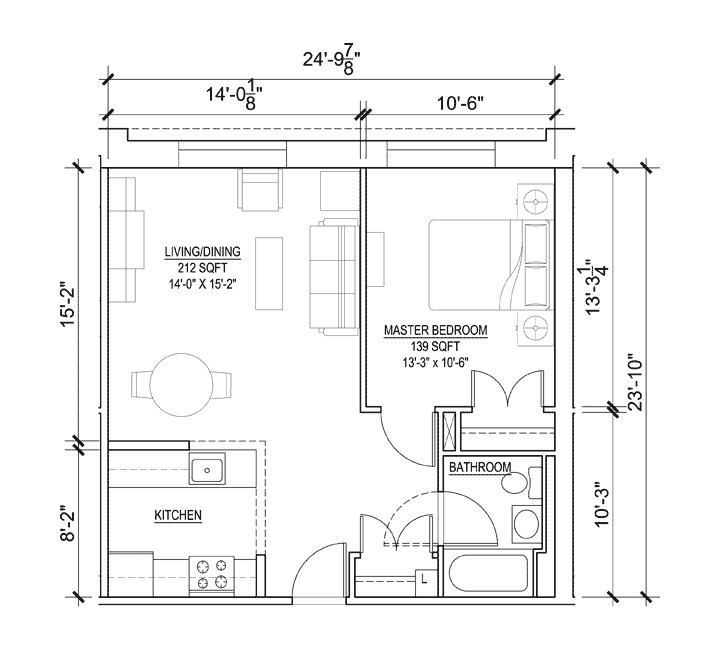 low income housing floor plans