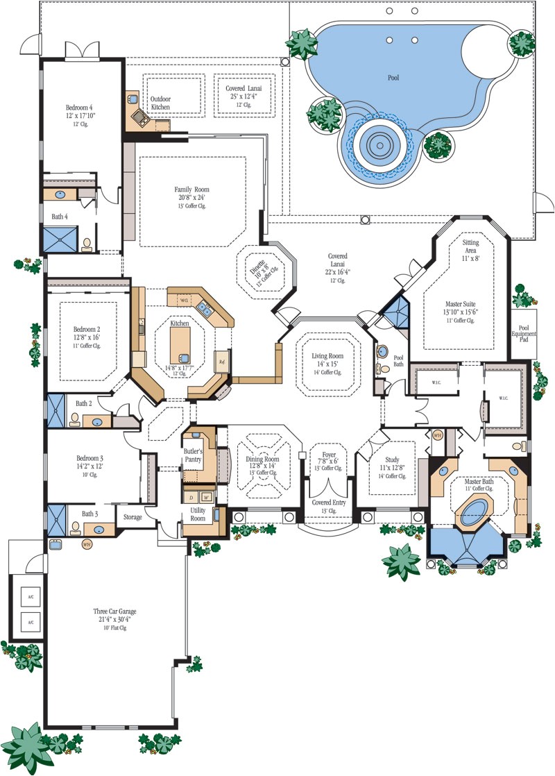 Luxury Home Floor Plans with Photos Luxury Home Floor Plans House Plans Designs