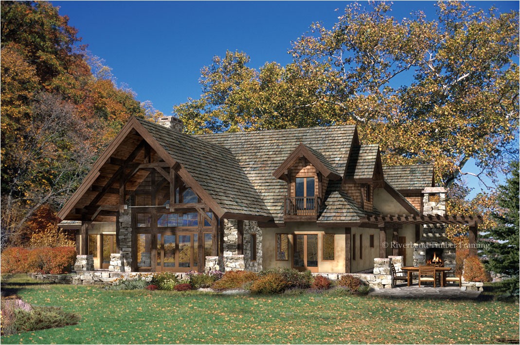 luxury timber frame house plans