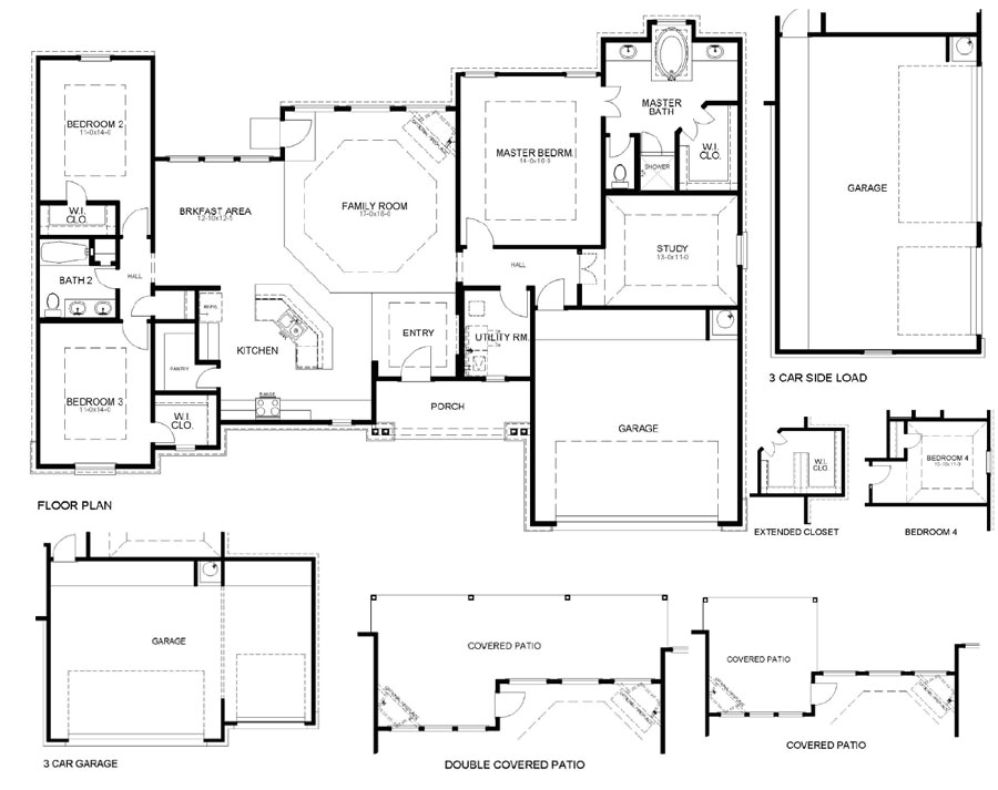 home builders floor plans