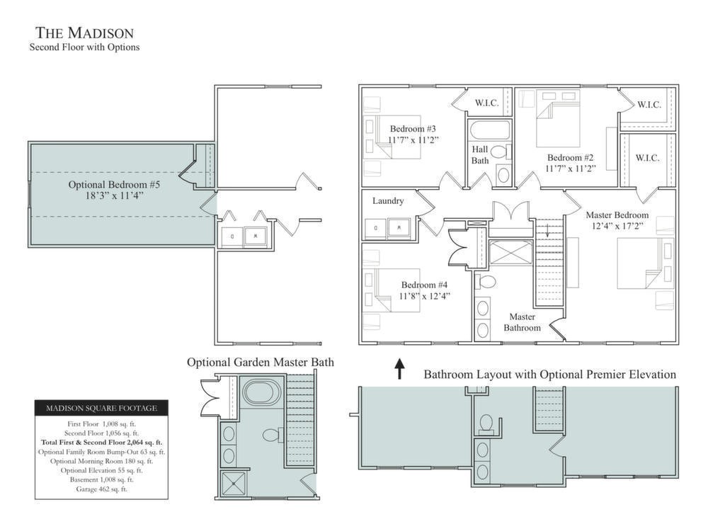 madison home builders floor plans