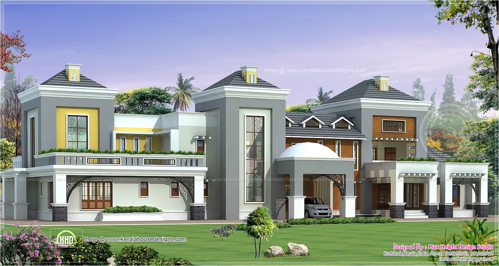 luxury indian house plan