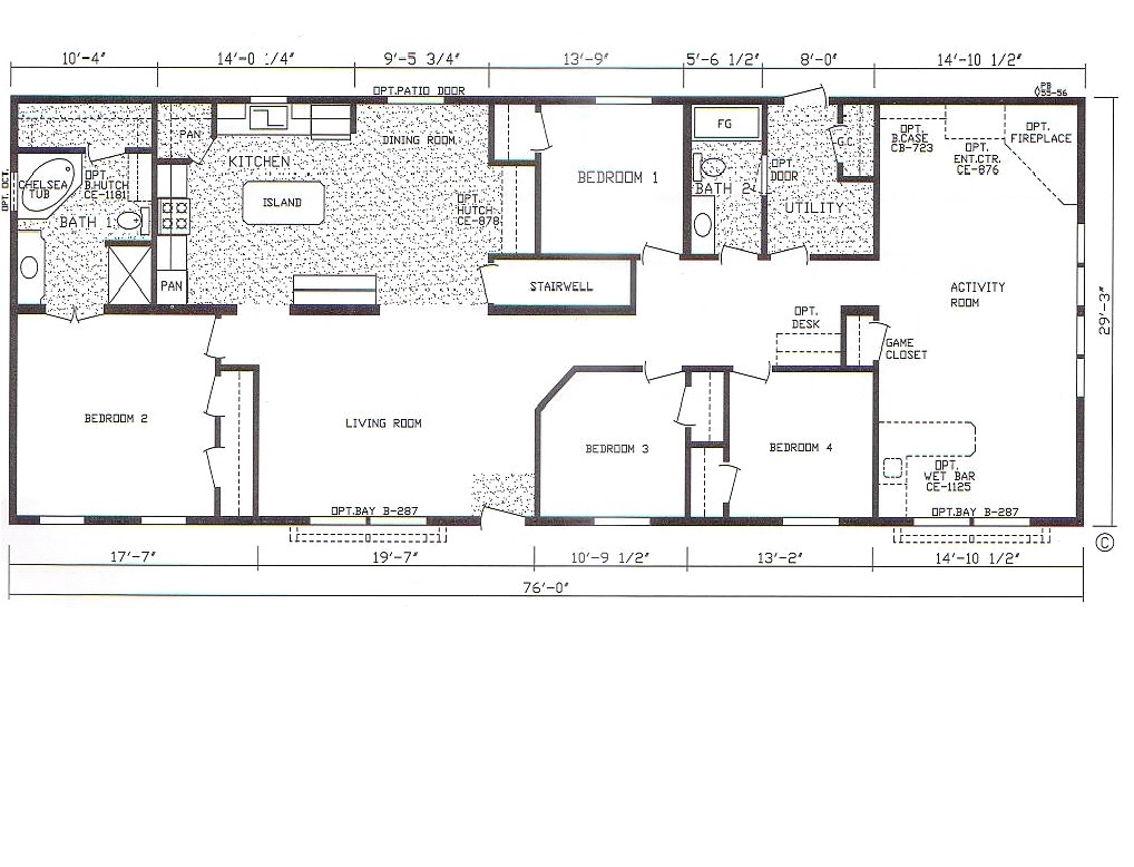 Manufactured Home Floor Plans | plougonver.com