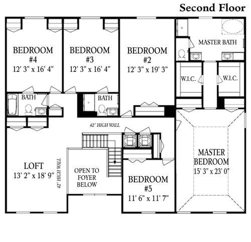 maronda homes 2004 floor plans