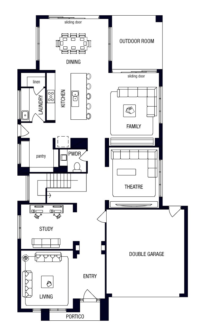 metricon double story house plans