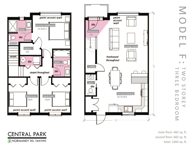 2 bedroom park model with loft floor plans