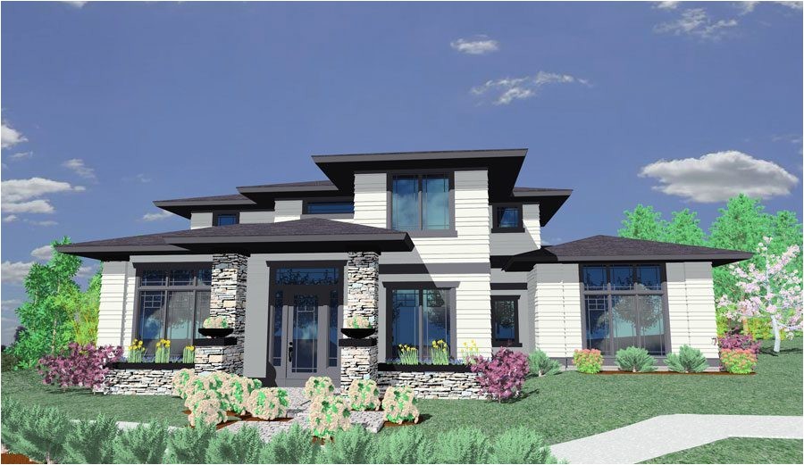 chic modern prairie style house plans