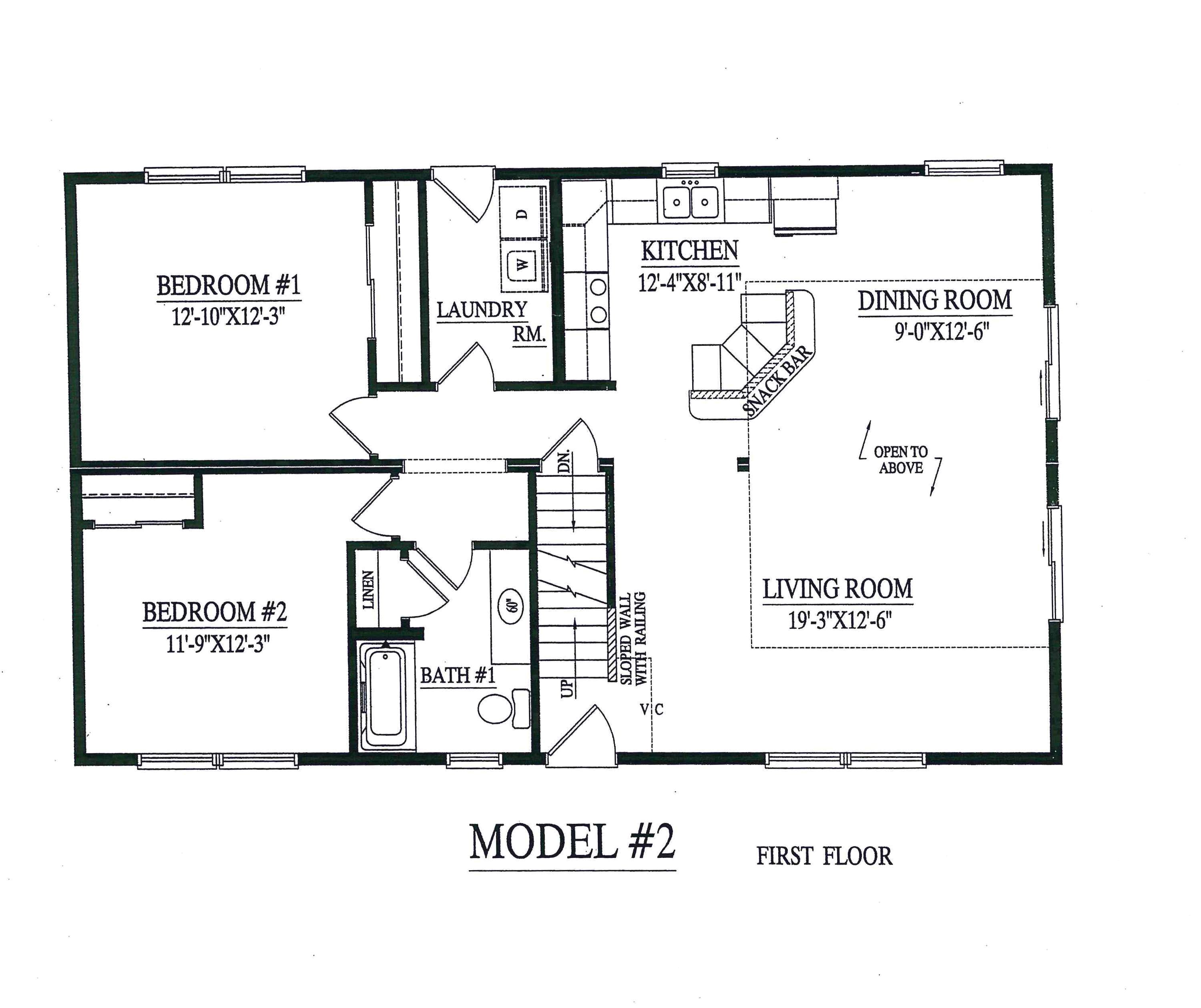 open floor plan modular homes