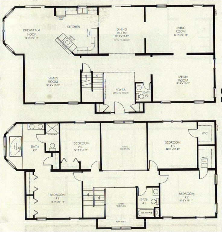 two storey house plans