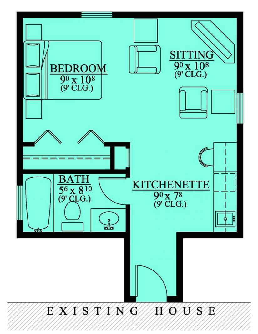 house plans with a mother in law suite