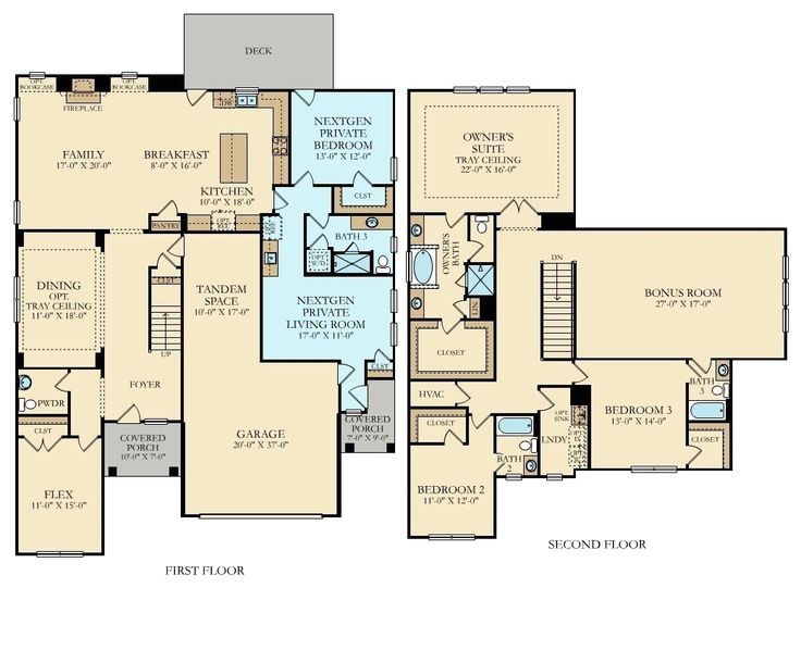 Multi Living House Plans Plougonver