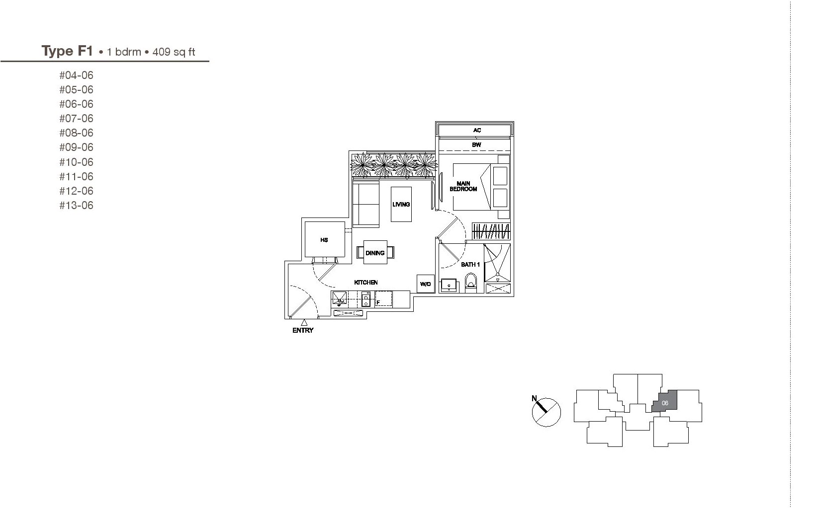 regent residences floor plan