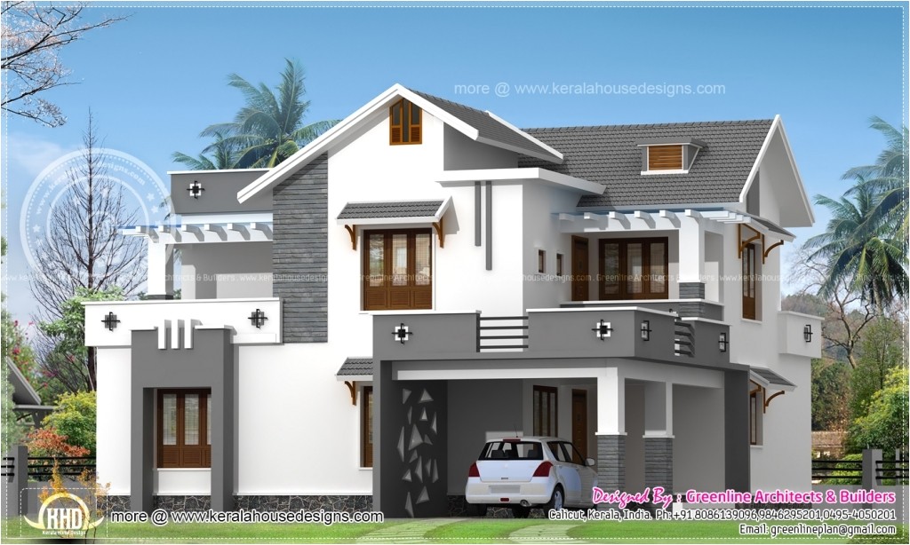 new model kerala house plans models 2
