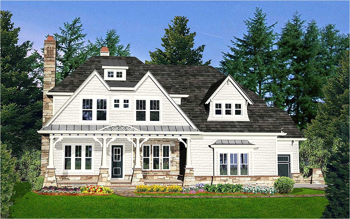 northwest house plan with lots of character 25613ge
