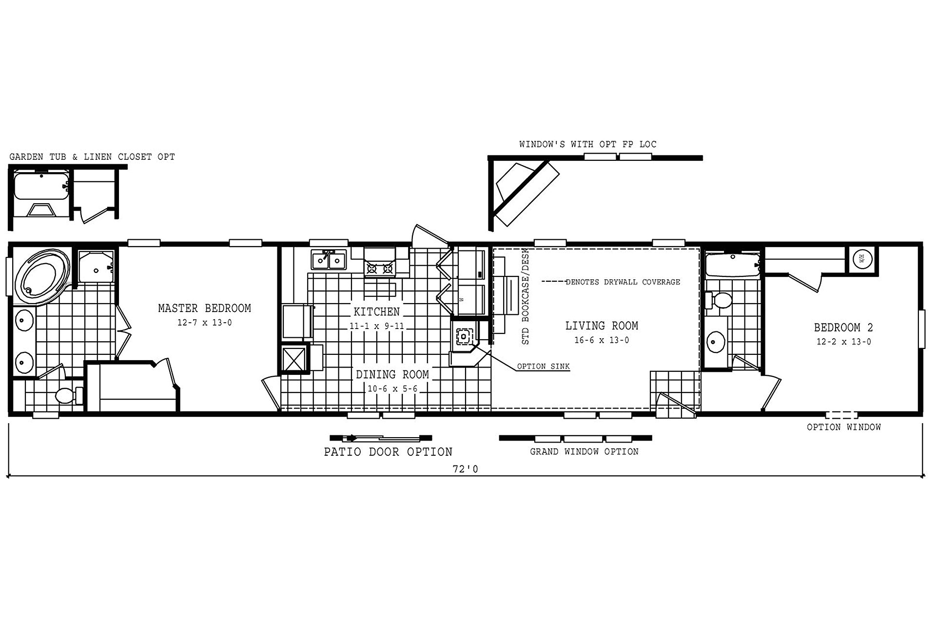 oakwood mobile home floor plans manufacturedhomefloorplans 231038