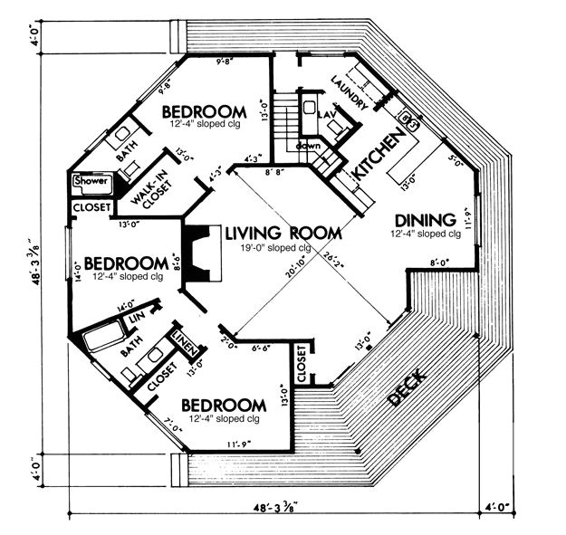 roundoctagonal house