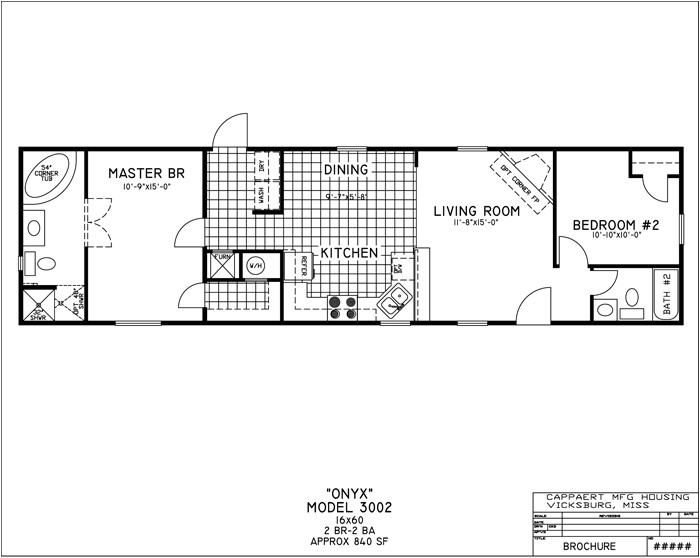 old mobile home floor plans