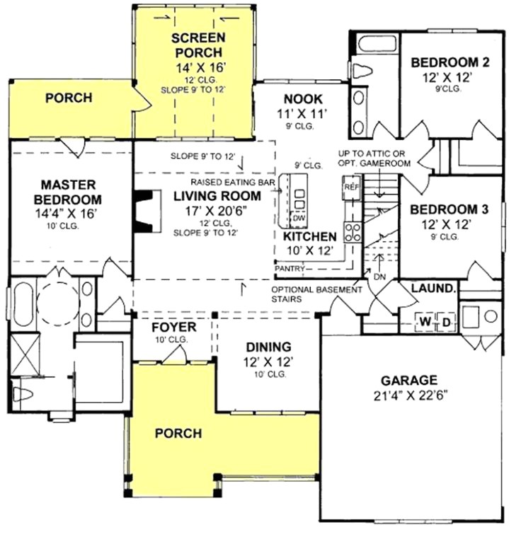 1 Story Handicap Accessible House Plans