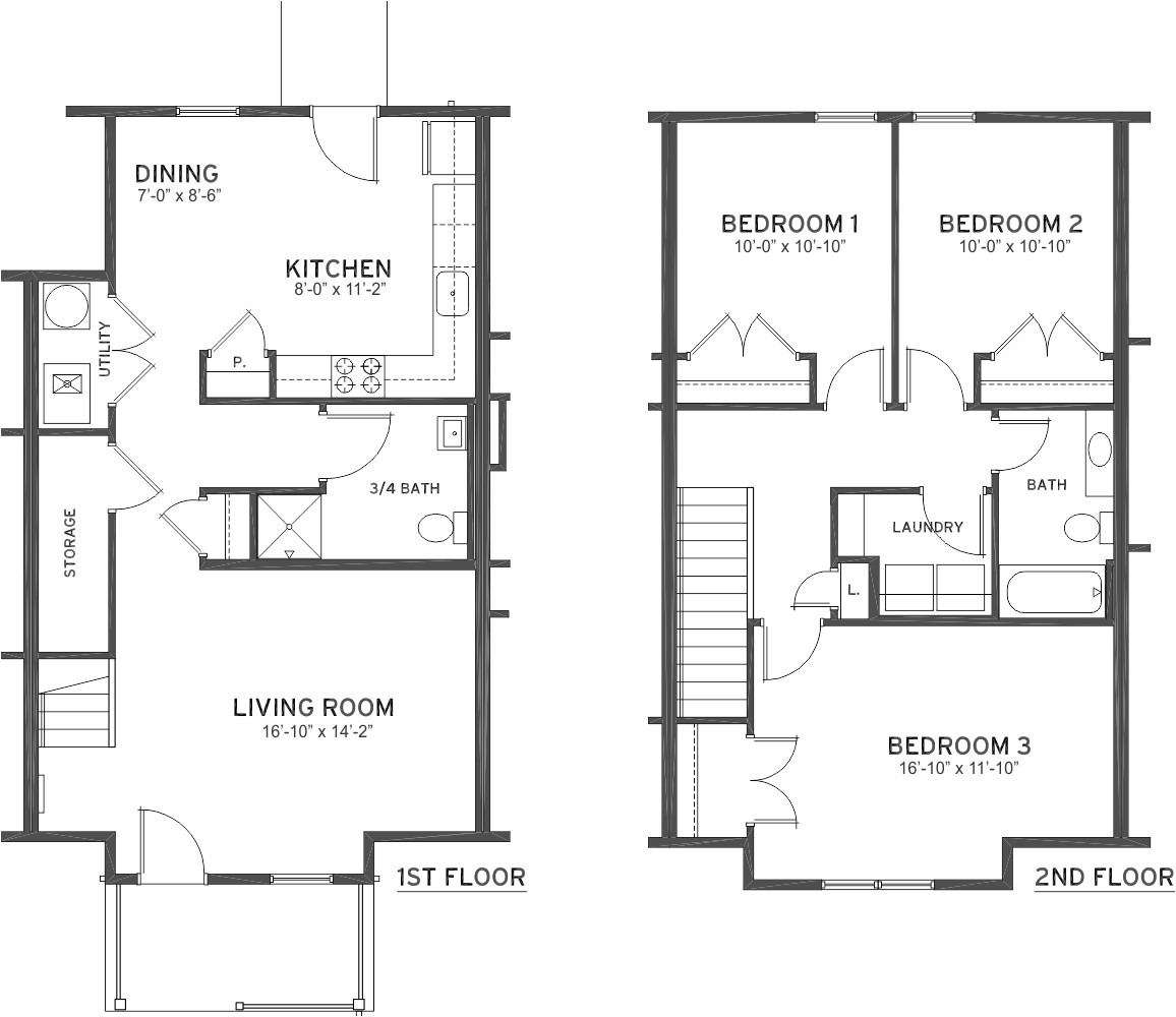 one story handicap accessible house plans