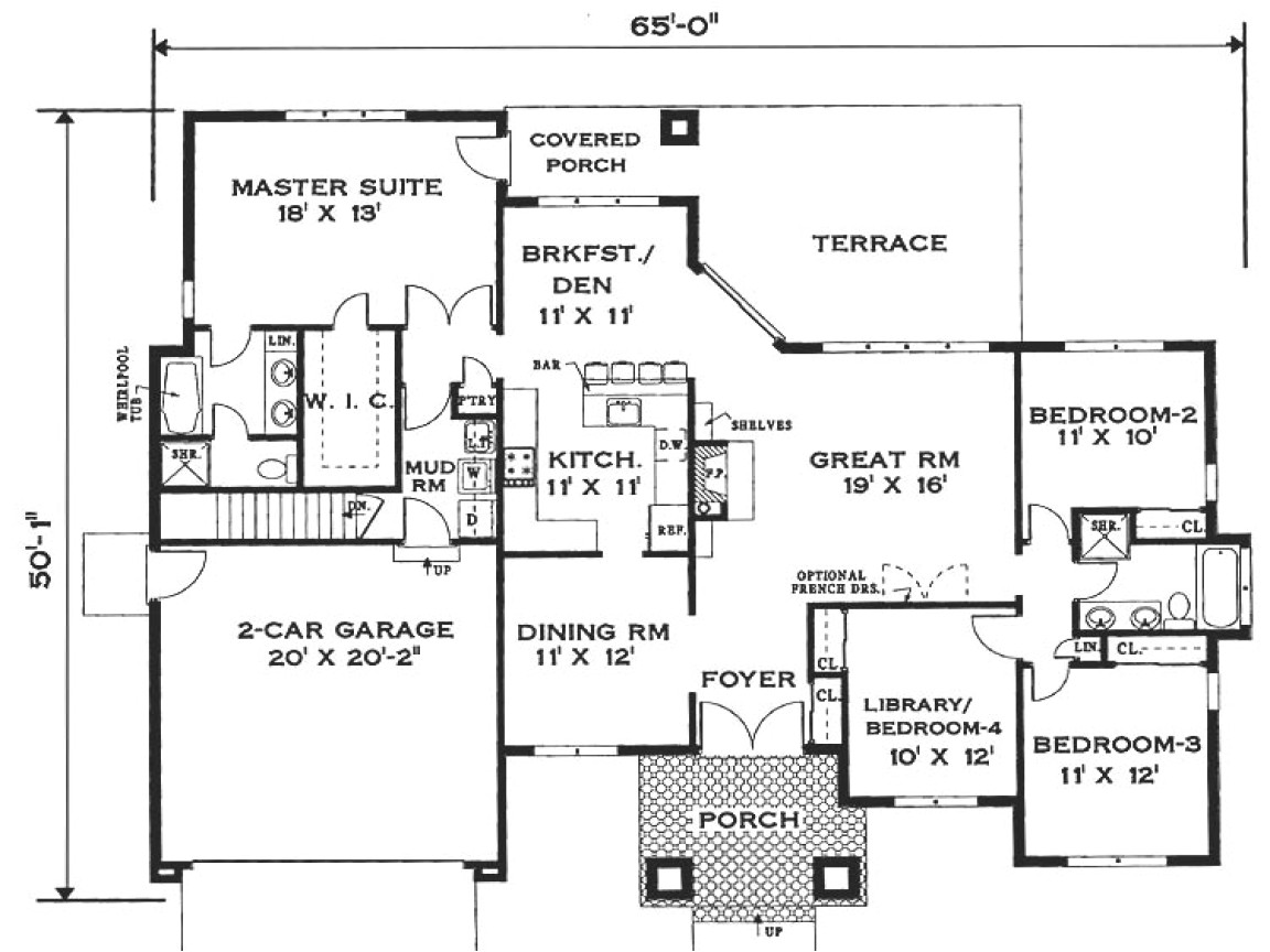 57100e6808298b86 simple one story house floor plans small one story house