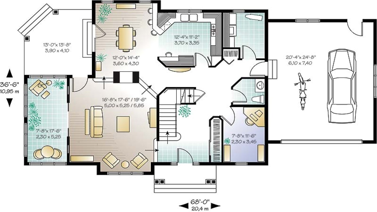 new home plans with open concept