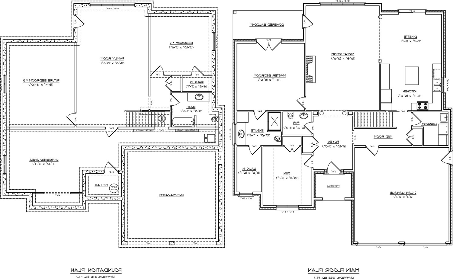 2 story house plans open concept