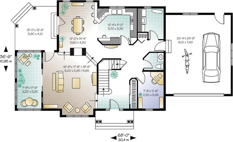 open concept house plans two story