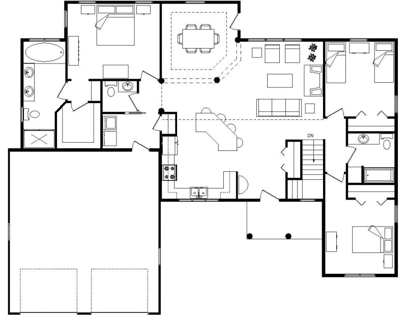 best open floor house plans