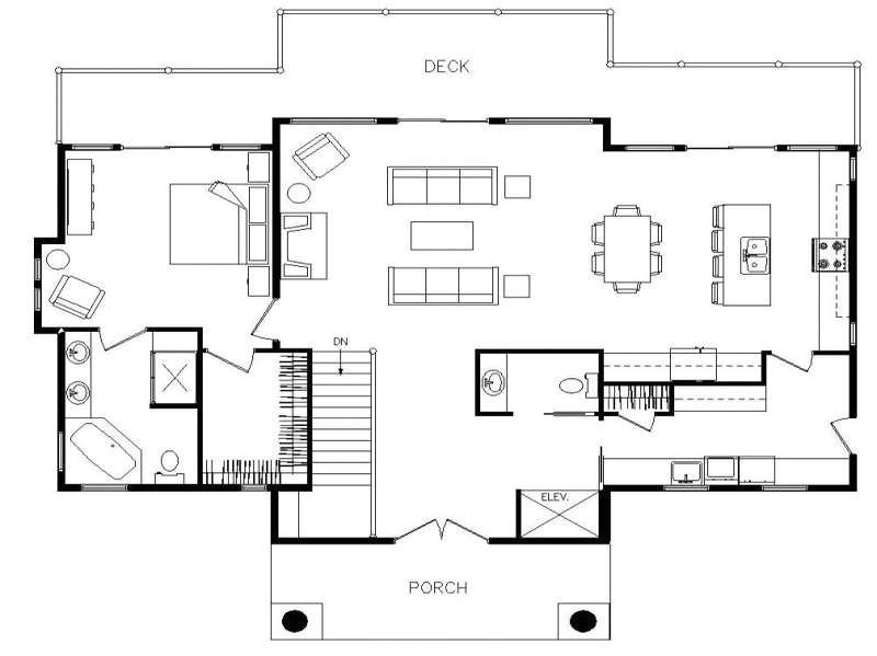 ranch home plans with open floor plan