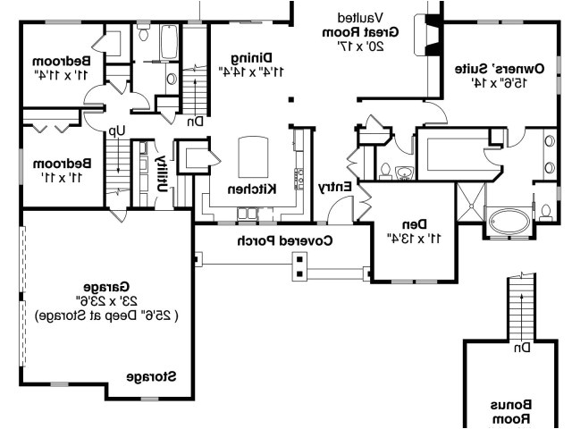 open floor plans ranch style house