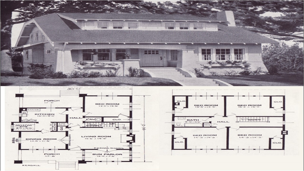 82374c00e10d584e original craftsman plans 1920 1920 bungalow house plans