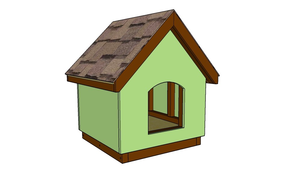 double dog house plans