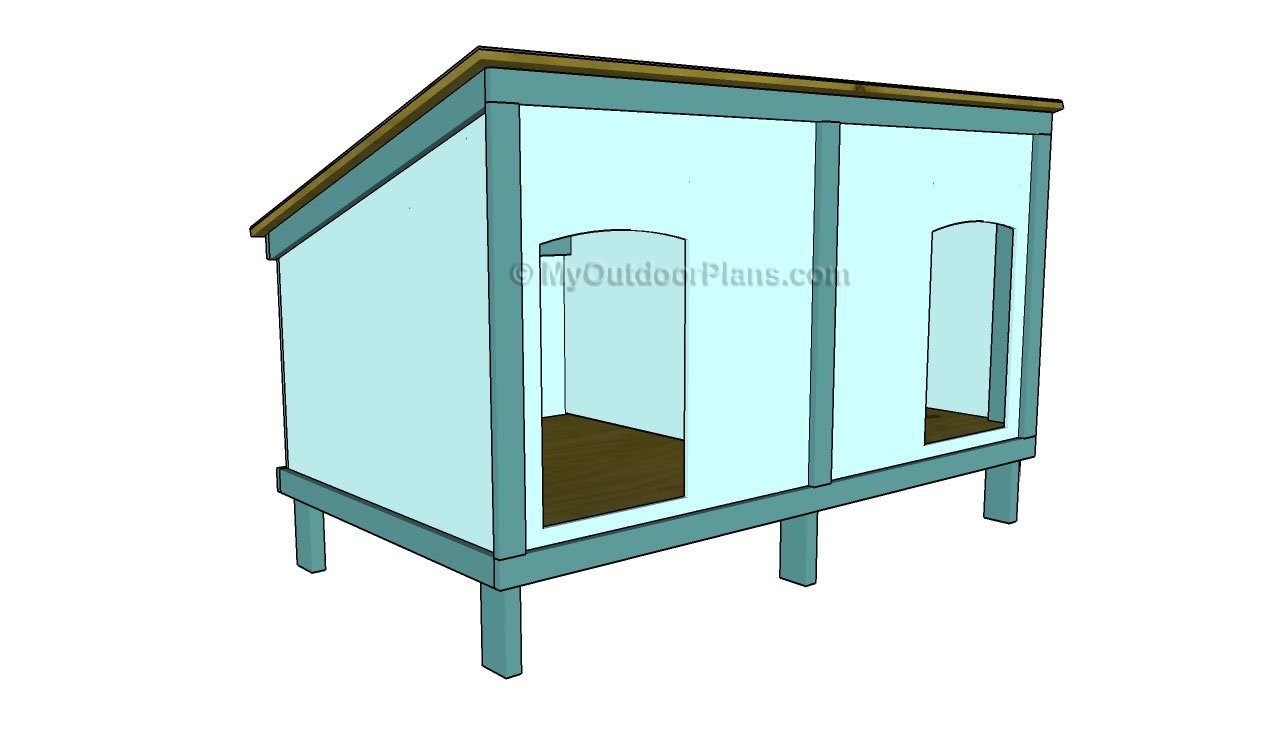 Outdoor Pet House Plans Outdoor Dog House Plans Plansdownload