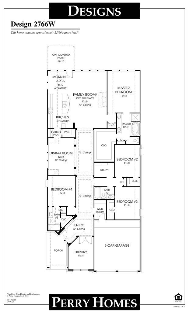 Perry Home Floor Plans Plougonver