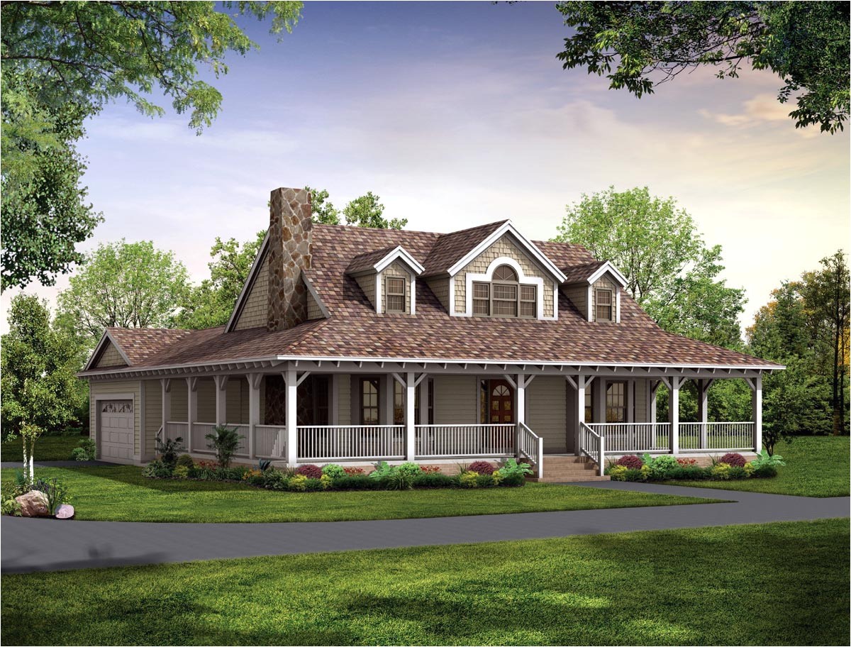 14362 country homes plans with porches