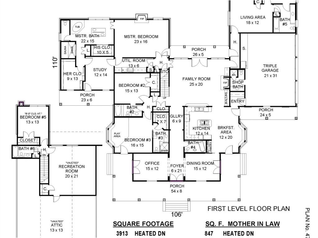 Plans for Homes with Inlaw Apartments House Plans with Mother In Law Apartment 2018 House