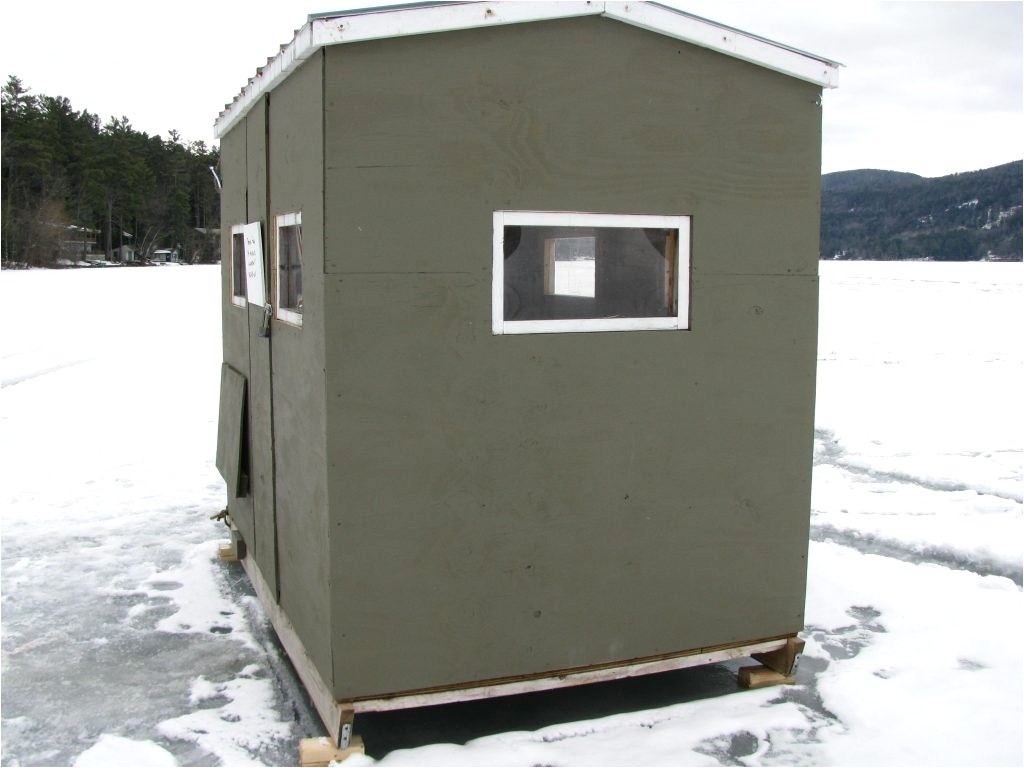ice house trailer plans