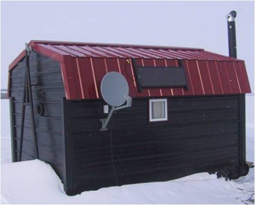 portable ice fishing house